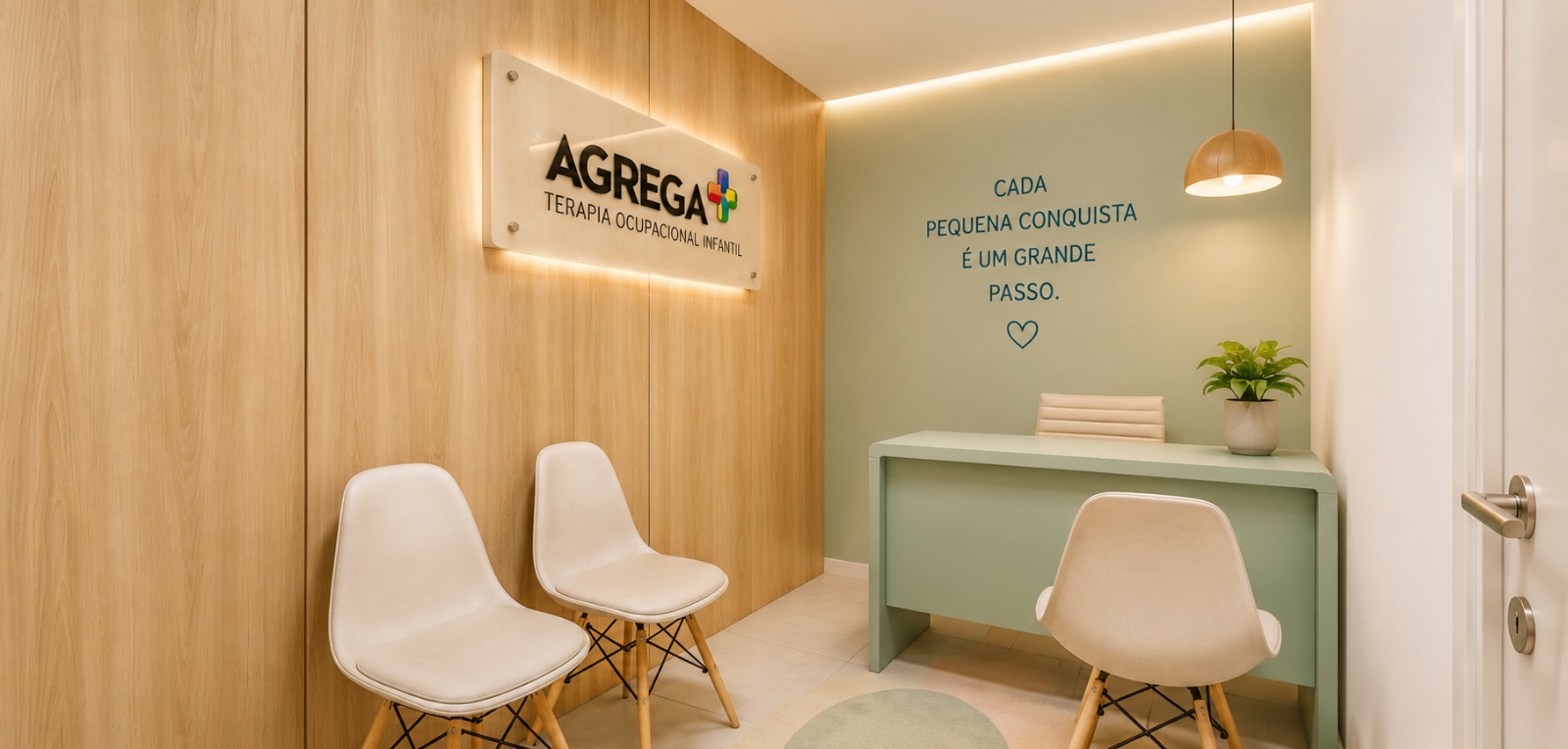 Recepção acolhedora